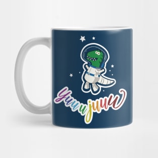 Dino Enjoy the Space Mug
